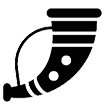 Simple war horn